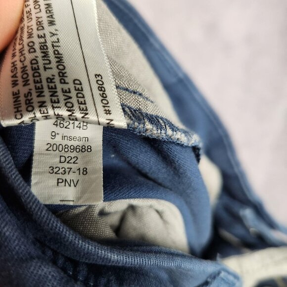 Duluth Flex Ballroom Shorts Mens 42 Relaxed Fit 9" Inseam Gusset Pockets Blue - Picture 16 of 16